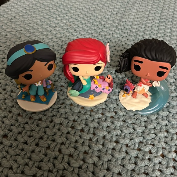 Funko Pop Princesses - Ariel, Jasmine, Moana and Rapunzel - Picture 1 of 16